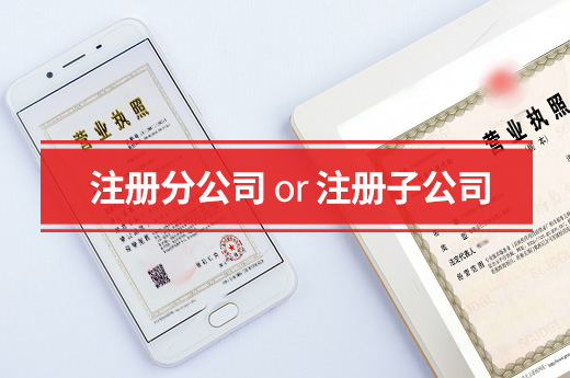 开设分支机构选择注册分公司还是注册子公司呢？